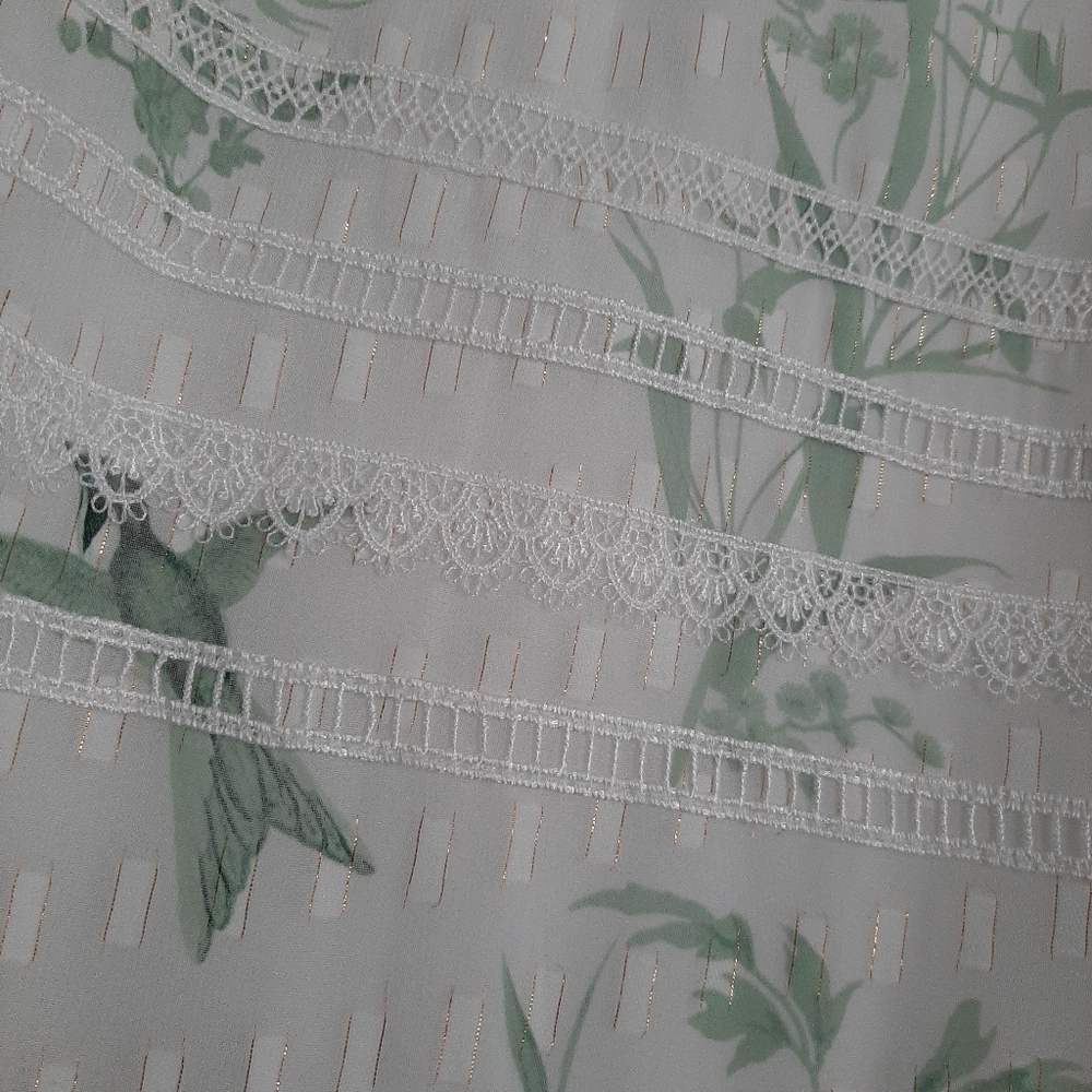 Ted Baker Fortune Lace Trim Harriet Maxi Dress - Picture 4 of 12